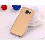 Wholesale Galaxy S7 Slim Aluminum Hybrid Case (Champagne Gold)